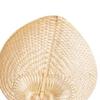 Lightweight Bamboo Fan Hand Weaving Summer Cooling Fan Guest Favors Palm Leaf Fan  Summer Accessory