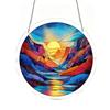 Window Decoration Puzzle Acrylic Suncatcher Colorful Hanging