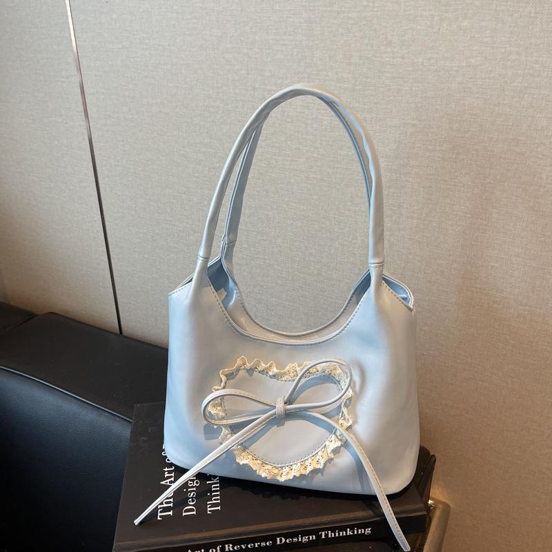 

Сумка большой вместимости женская 2025 новая модная трендовая сумка-тоут весенняя повседневная универсальная на плечо синий