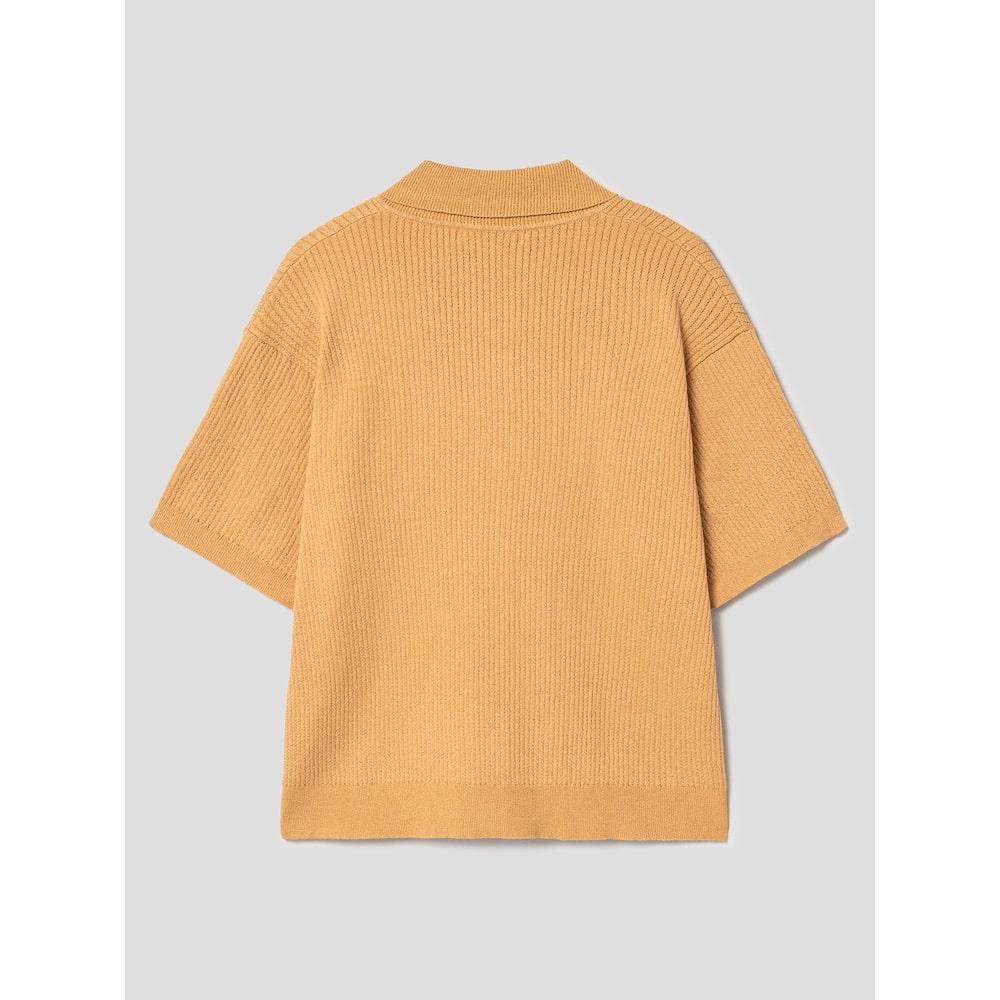 8Seconds Havana Collar Short Sleeve Cardigan Yellow (45465Afqae)