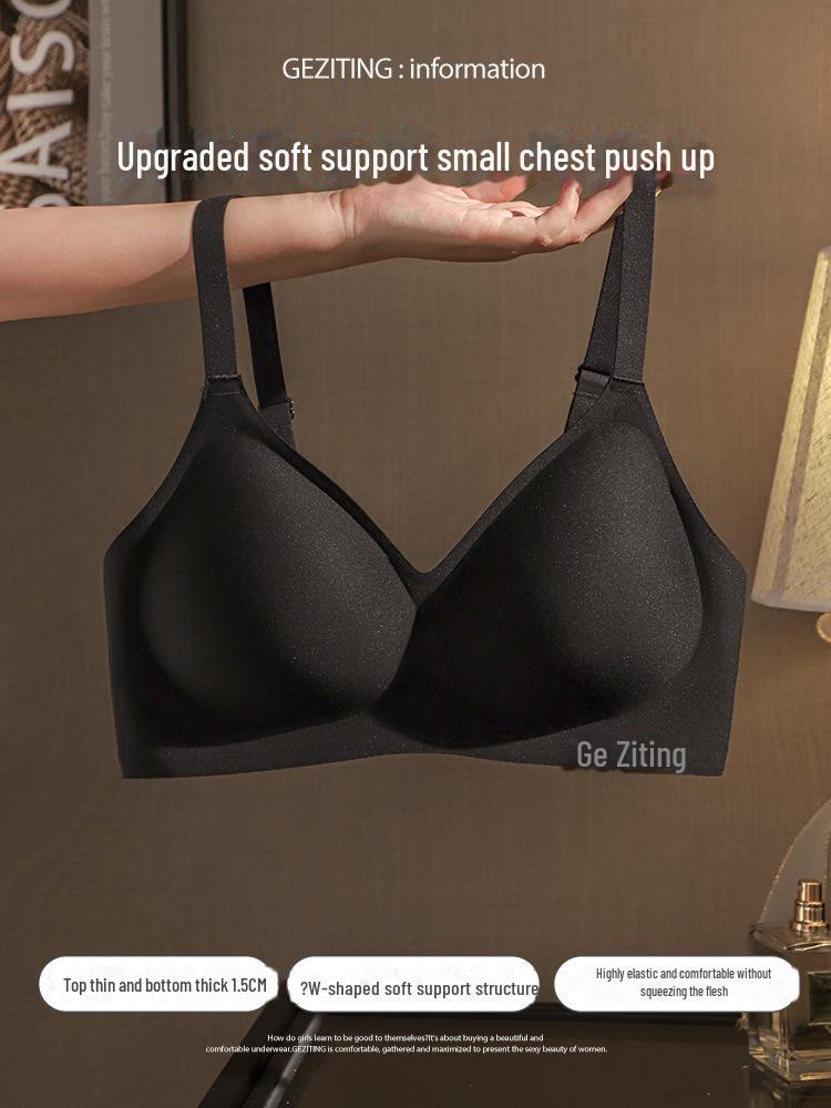 

«Оригинальный корейский утолщенный бюстгальтер против провисания для маленькой груди» XL 85A/85B/85C