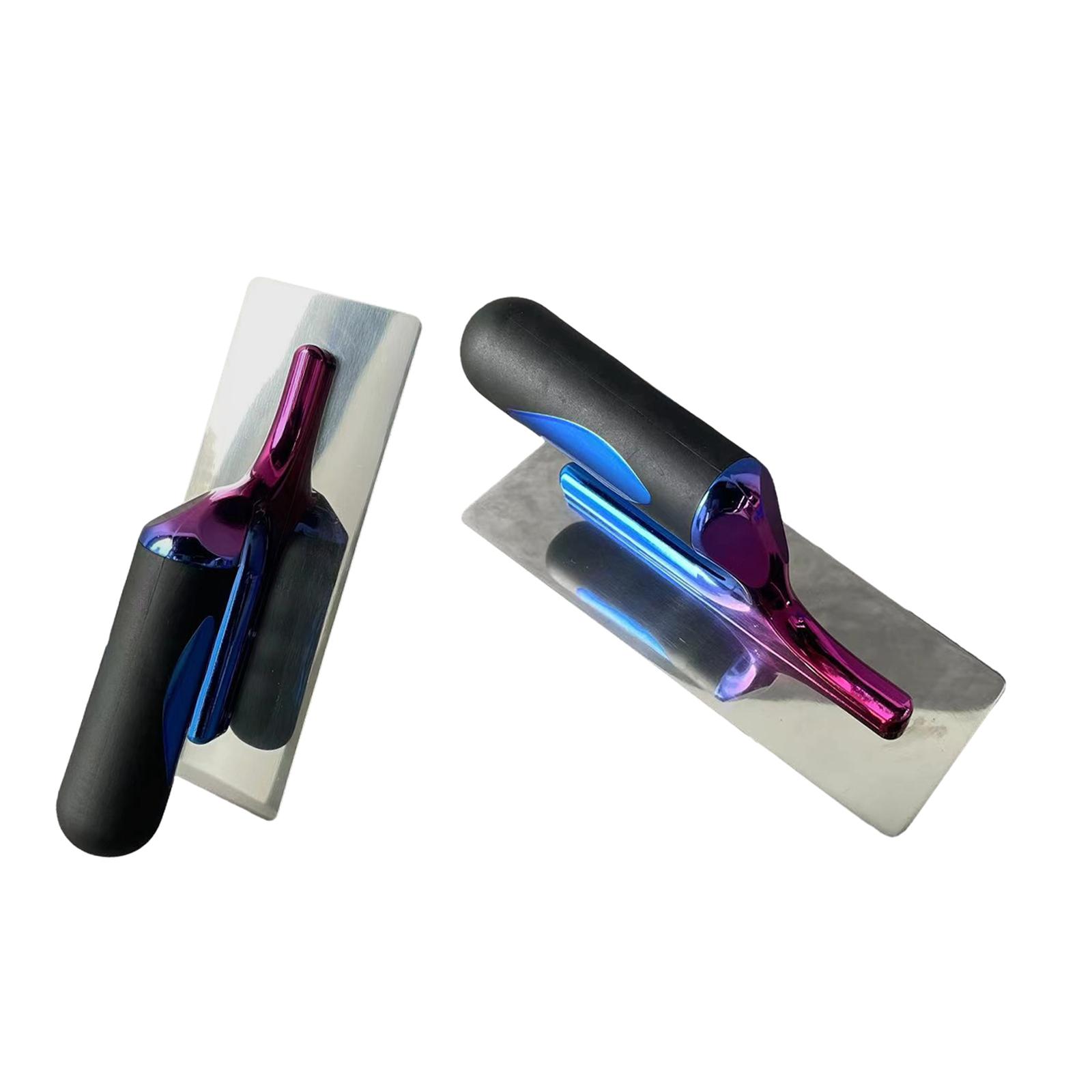 Плоский шпатель для гипсокартона Отделочный шпатель Инструмент для штукатурки стен для отделки стен Нанесение бетона цемента Шпатлевка Строительство стен 20cmx8cmx7cm