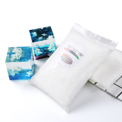 DIY handgemachte weiße Wolke Füllstoff Epoxy Schmuck Imitation Wolke machen Schlamm