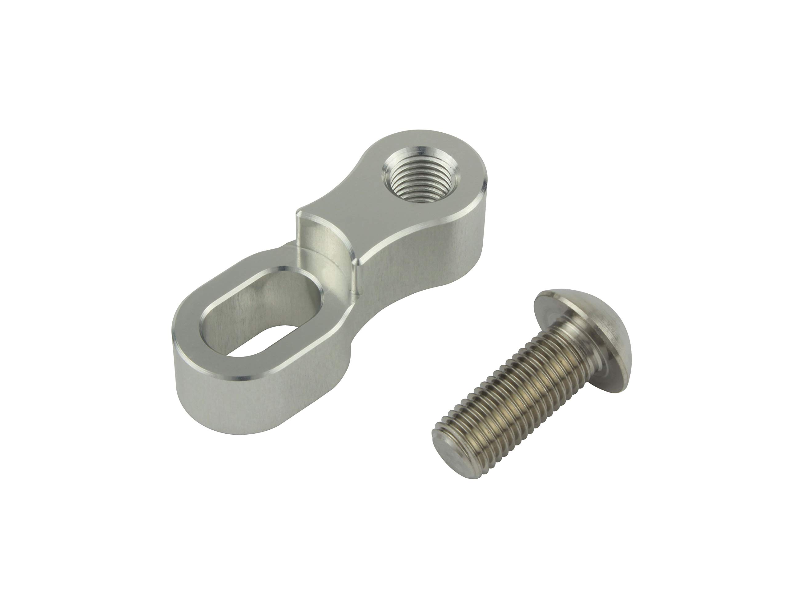 

POSH FAITH Смещение зеркала M10 Обратный адаптер, Резьба, Серебристый, 000620-03