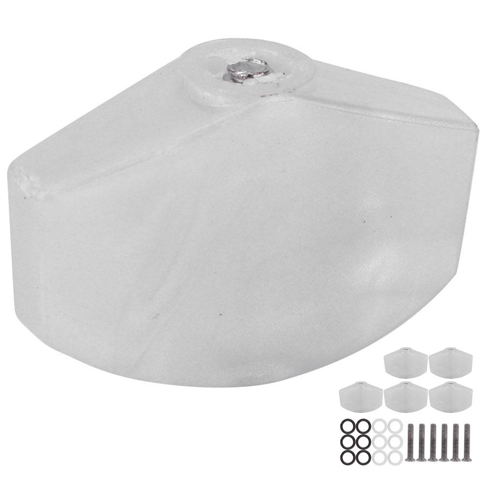 

6PCs Guitar String Cap Tuner Button with Screw Musical Instrument Accessories for UkuleleWhite белый