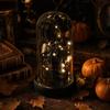 Halloween Glass Decorative Light with Glowing Effect for and Holiday Decor