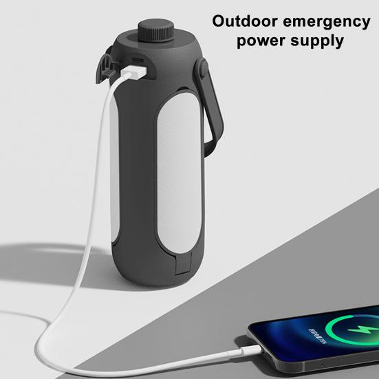 Rechargeable Camping Lantern Wide-Range Beam Super Bright High Lumens Outdoor LED Flashlight Foldable Lantern