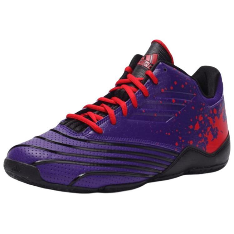 Adidas Return Of The Mac Fashion Comfortable Slip Resistant Durable Low Top Basketball Shoes Men Sneakers Emperor-Purple AQ8246