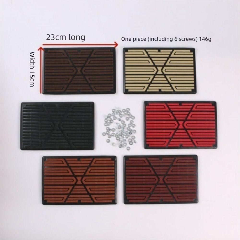 23x15cm Heel Mat Non-slip Anti-Skid Pedal Pad Fashion Car Foot Carpet Pad  Car Interior