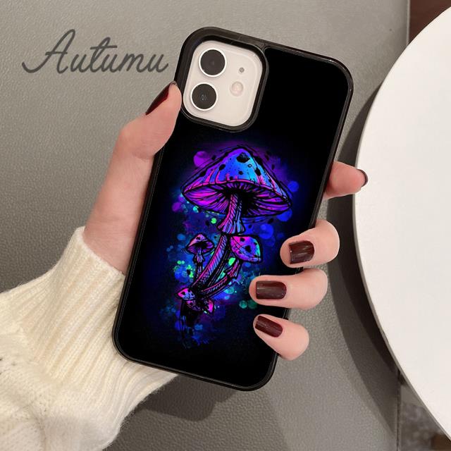 Psychedelic Trippy Abstract Art Phone Case for iPhone 11 12 13 14 Pro Max Mini XR XS SE 2020 7 8 Plus Galaxy S21 S22 Shell