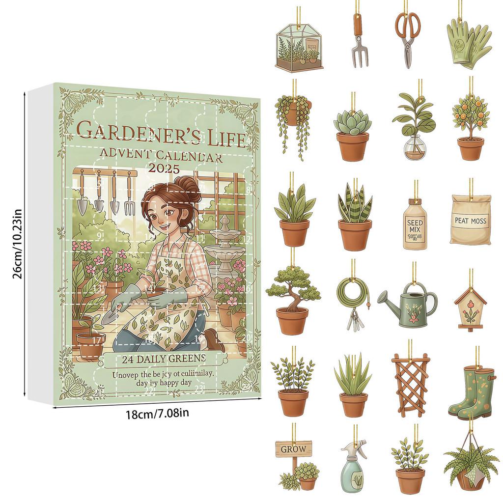 Gorilla Forță Aeriană Balet Acrilic Ornament de Pom de Crăciun Calendar de Advent Cutie Surpriză Cadou Pentru Decor de Sărbători