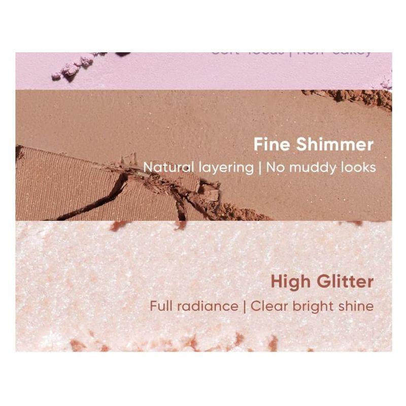 Judydoll - 7 Colors Palette - Pink Taro Grey Brown