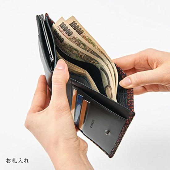 Genuine Leather Wallet with Coin Purse Background X Red Chrysanthemum Genuine Leather Gift Respect for the Aged Day 60th Birthday Gift Celebration