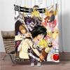 Japanese Anime Blanket DEATH-NOTE Children Warm Soft Blankets for Sofa Bed Cover Blanket Suitable for Birthday Souvenir Gifts