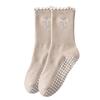 Rutschfeste Pilates-Socken Atmungsaktive Bodensocken Trendige Yoga-Socken für Damen