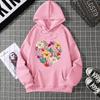2025 Winter New Women's Hoodie High Street Unisex Style Double Pockets Sweatshirts Outerwear Plus-Size Women's Clothing CYXX225
