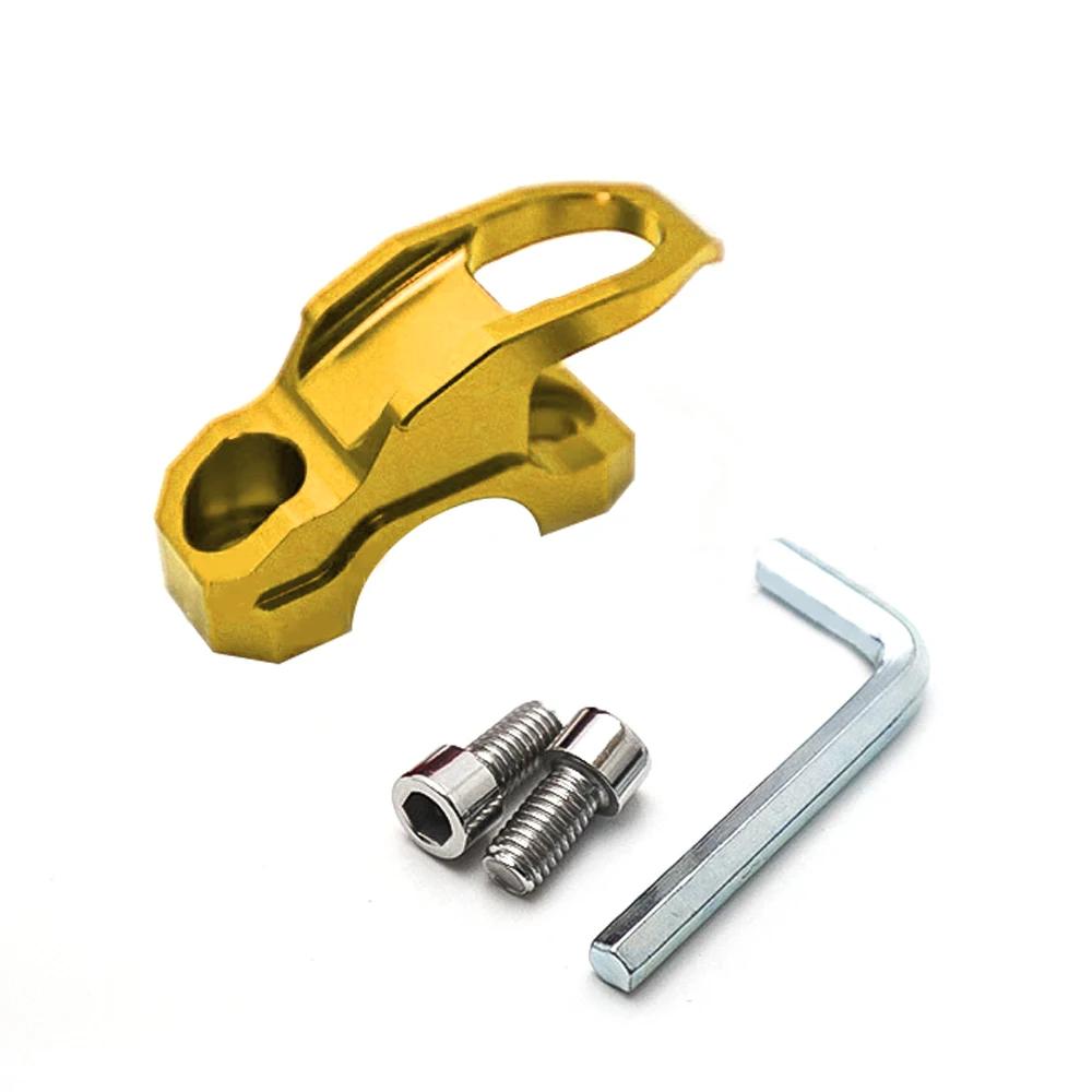 Aluminum Alloy Motorcycle Modified Upper Pump Side Hook Side Helmet Hook N1S Storage Hook Pump Side Hook for E-bike UQI U+B