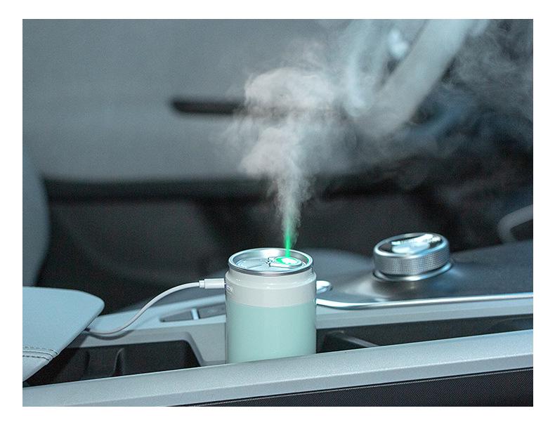 Umidificatore USB Portatile Creativo a Forma di Lattina di Coca-Cola per Casa, Ufficio e Auto