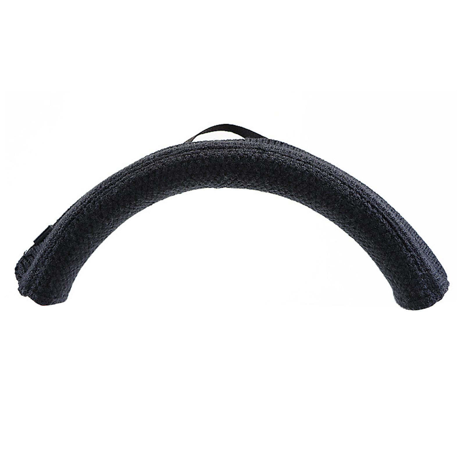 

Универсальный силиконовый чехол для оголовья наушников HD700 HD800 Защитные чехлы для оголовья гарнитуры с крышкой, легко закрывающейся чёрный