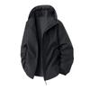 Men's Solid Color Jacket Men's Casual Cports Outdoor Mountaineering Waterproof Jacket