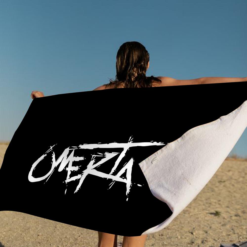 Rapper O-Omerta Mikrofiber Strandhåndklæde Absorberende Hurtigttørrende Blødt Yoga Svømning Resort Bjergbestigning Håndklæde