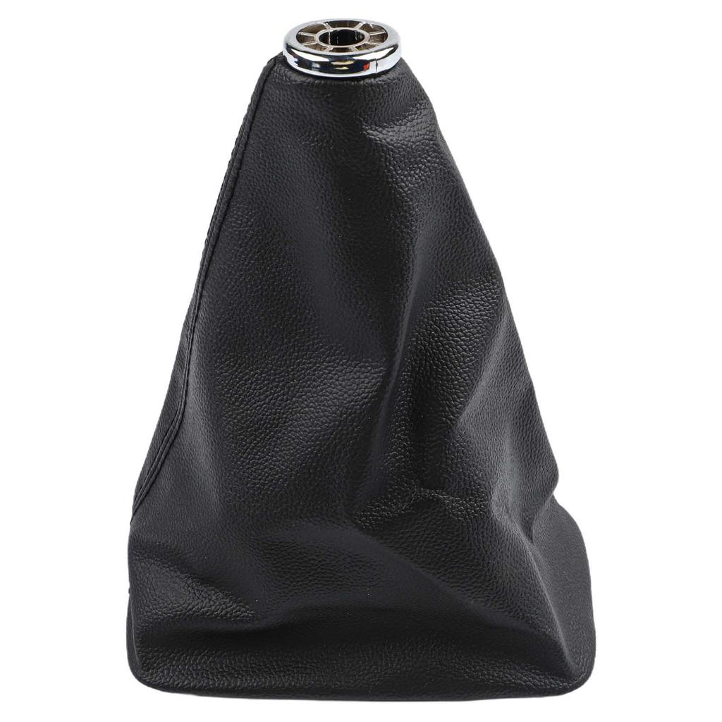 PU Leather Shift Lever Cover Comfortable Grip Easy Installation
