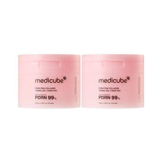 Medicube Toner Pad Collection 2set  (Exosome Cica / Zero Pore / Deep Vita C / Red Succinic Acid / PDRN Pink Collagen Toner Pads