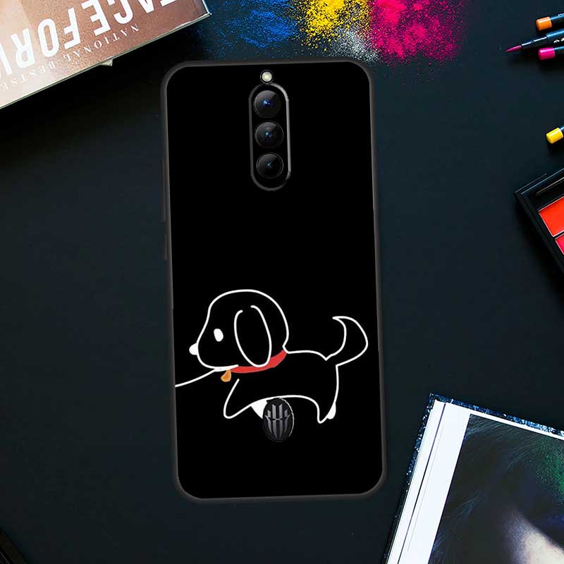 BFF Best Friends Forever Black Case For ZTE Nubia Red Magic 9 8 8S Pro Plus RedMagic 6S 7S Pro 6 7 Pro 5S 6R 5G Back Cover