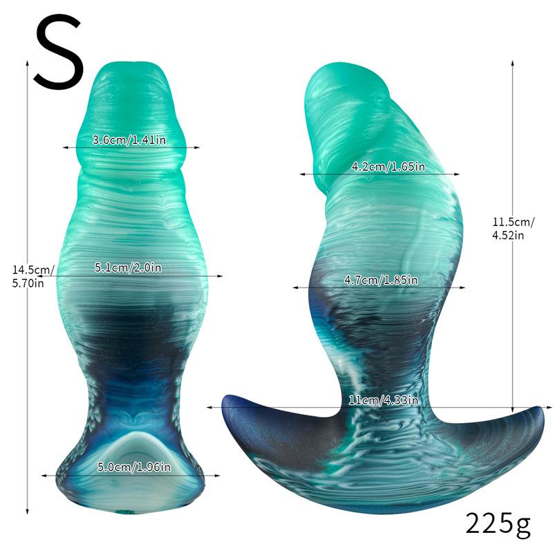 Silikon Analplug Set - Tragbarer Buttplug für Outdoor-Stimulation, Sexspielzeug für Erwachsene für Männer/Frauen