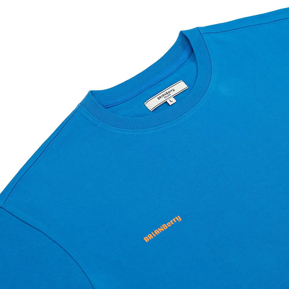 BRIAN BERRY Granma Graphic Tee_Blue
