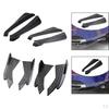 2 Packs ,Vehicle Rear Lip Diffuser Splitter, Wrap Angle Splitters Scratch Anti-Scratch Surround,