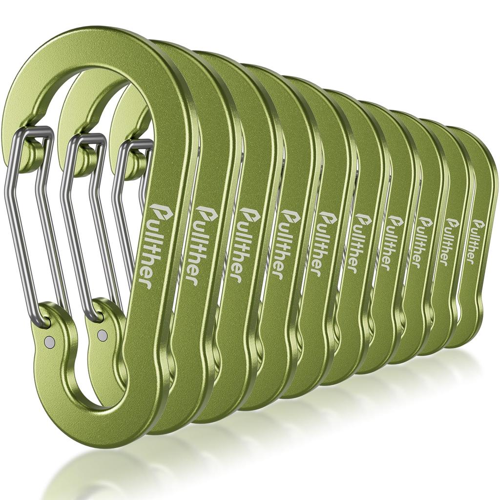 Carabiner Large Rust-Free Ultra Light Aluminum Key Carabiner Sturdy 7cm