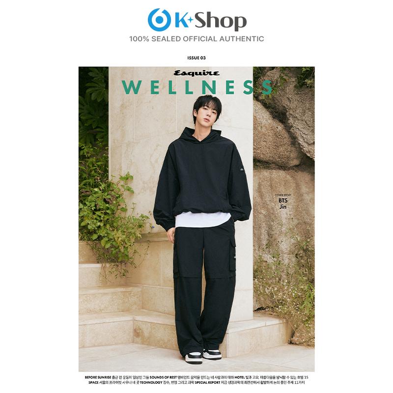 [Vorbestellung] ESQUIRE WELLNESS - JIN(Bts) TITEL [OKTOBERAUSGABE 2026] Mit Übersetzung (EXKLUSIVER VORTEIL VON SIXKSHOP)