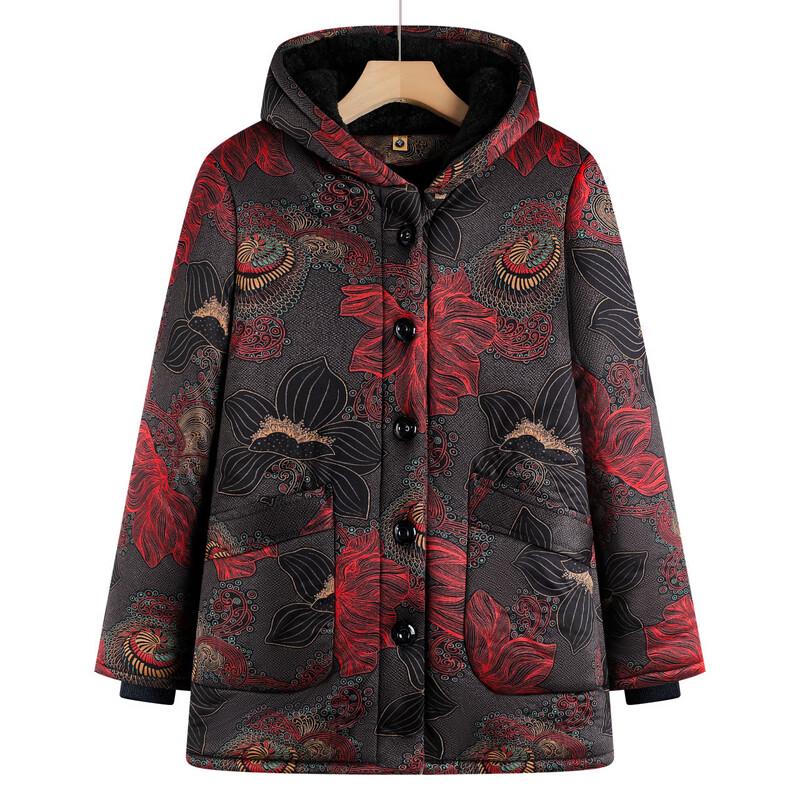 Yalu Women's Hooded Winter Cotton Coat