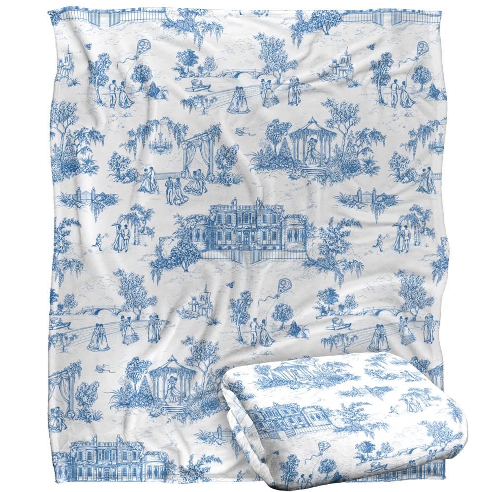 Bridgerton Around The Ton Toile Weiche Decke