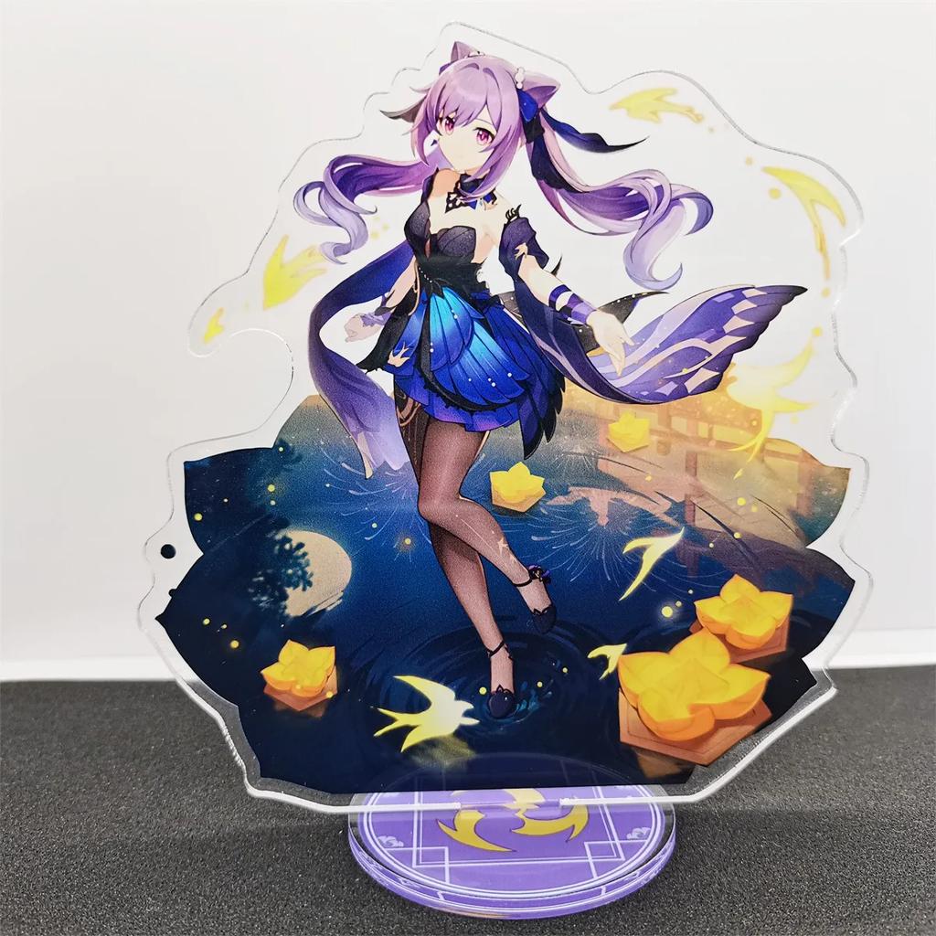 Anime Wanderer Faruzan Cyno Nahida Acrylic Stand Keychain Vertical Creative Desktop Ornament Game Accessories