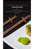 Yuan Sen Tai Japanese Chicken Wing Solid Wood Chopsticks Set - 10 Unpainted, Unwaxed Pairs for Home & Kids