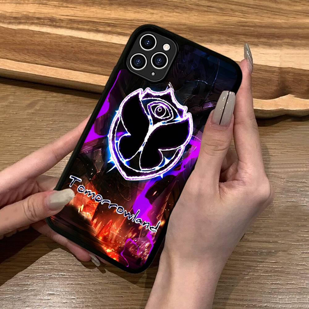 

T-Tomorrowlands Music Logo Phone Case For Iphone 16 15 14 13 12 11 Pro Max Plus Shockproof TPU+PC Hard Case iPhone 16