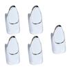 Pack of 5 Trendsetting Nail Rings Cosplay Nail Jewelry Alloy Texture Suitable for Cosplay Lovers and Party Goers