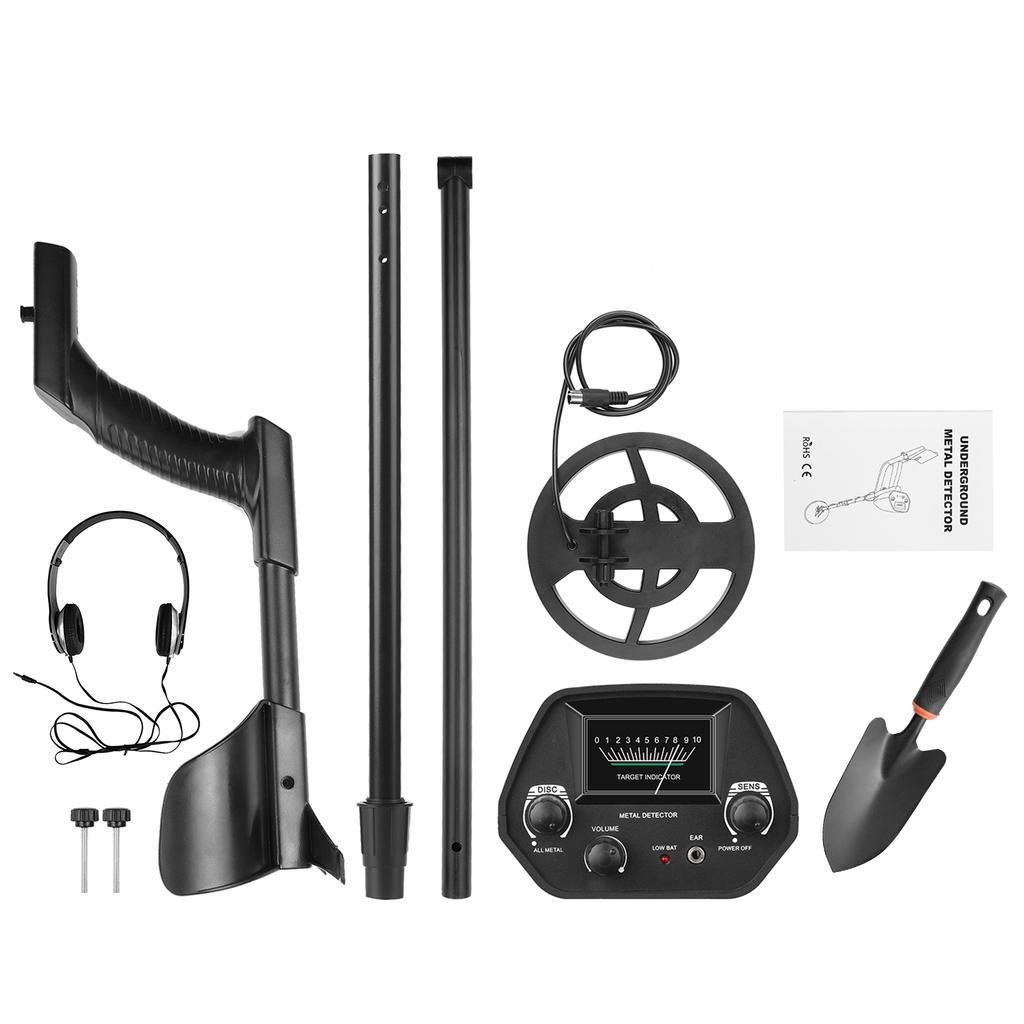 Podzemní detektor kovů Hledač kovů Hledač zlata Hledač pokladů Přenosný kov zlatokop