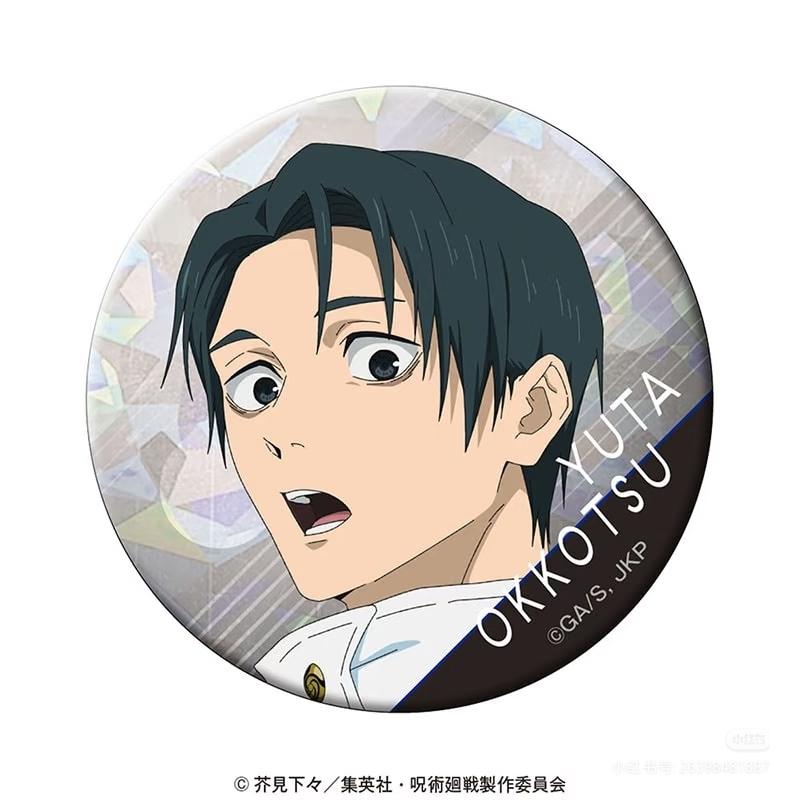 su Anime Kaisen Tinplate Badge eripheral Products Zenin Naoya Hakari Kinji Okkotsu Yuta Srooftop Edition Original