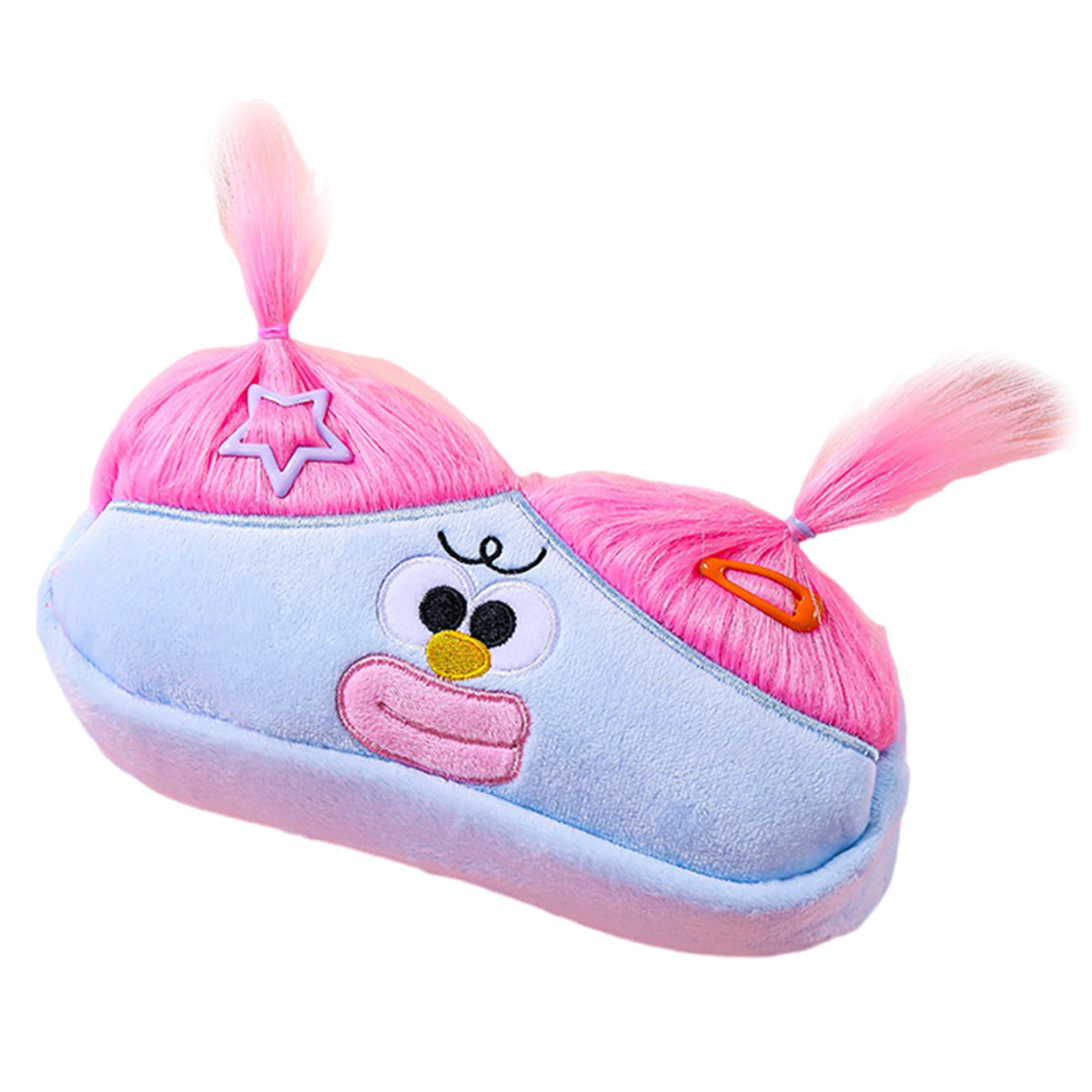 

Новинка, уродливая кукла, сумка для ручек, мультяшные мешочки для ручек, большая вместимость, плюшевый пенал на молнии, сумка для канцелярских принадлежностей для студентов 2