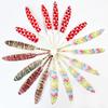 20Pcs Goose And Duck Feather Small Straight Knife 12Cm High Quality Color Diy Jewelry Material Accessories Real Hair