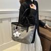 Large Capacity 2024 New Fashion Casual Street Style Pu Tote Shoulder Bag