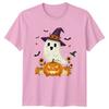 Happy Ghost Sunflower Witch Hat TShirt Cute Autumn Fall Gift For Him