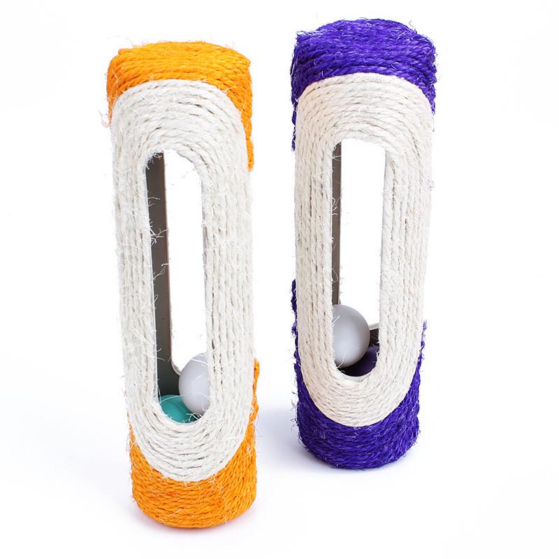 Katze Kratzbrett Haustier Katze Rollen Sisal Kratzbaum Gefangen Mit 3 Ball  Training Novely Spielzeug  zu niedrigen Preisen im Onlineshop Joom kaufen