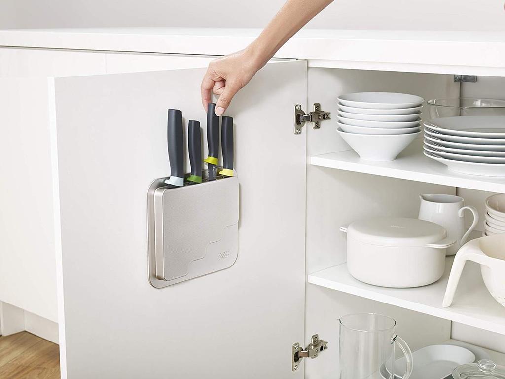 Joseph Joseph Storage Knife Door 10303 [Authentic] 4-Piece Set, Storage,
