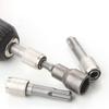 1/10pcs Round Shank To Hex Shank Adapter Electric Hammer Adapter Conversion Connecting Rod Sleeve Shank Power Screwdriver Bit