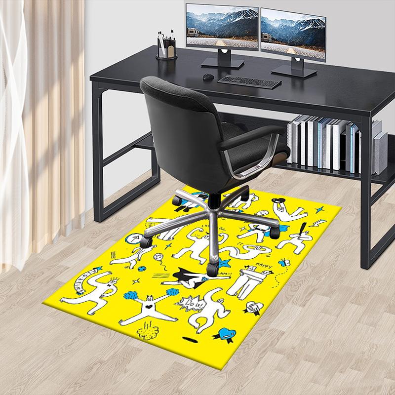1PC friends happy Extra Large Non Slip Floor carpet, Office, family, bedroom Large Area Rug Indoor Rugs, Vibrant Colors