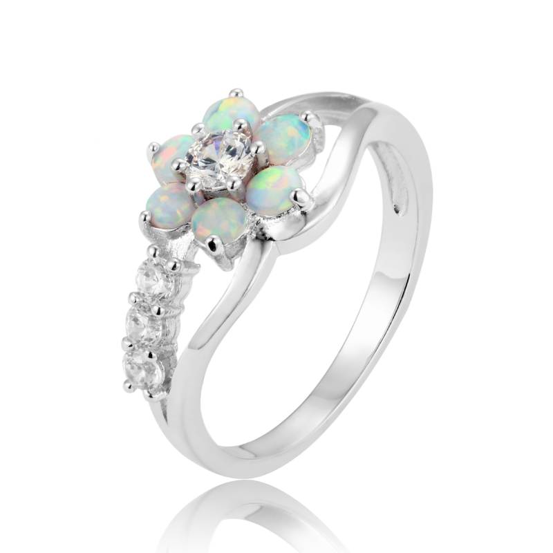 

Кольцо Женское Цветок Синтетическая Бижутерия День Рождения Предложение Свадебная Помолвка 10